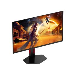 Monitor Gaming AOC Q27G4ZDR, 27",QD-OLED, QHD, 0.03ms, 240 Hz, HDMI, DisplayPort, Headphone Out, Negru-Rosu