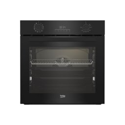 Cuptor electric incorporabil Beko BBIR 17300 BCS, multifunctional 72L, inox, 12 functii, 59.4x56.7x59.5cm, uratare catalitica, gratar electric, Negru