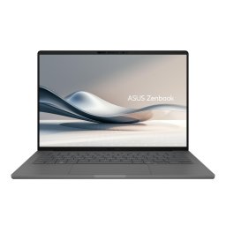 Laptop ASUS Zenbook A14 OLED UX3407RA, Qualcomm Snapdragon X Elite, 14 inch, RAM 32 GB, SSD 1 TB, Qualcomm Adreno, Windows 11 Home, Gri