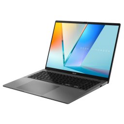Laptop ASUS Vivobook S16 M3607HA, AMD Ryzen 5 8540U, 16 inch, RAM 16 GB, SSD 512 GB, AMD Radeon 740M, Windows 11 Home, Gri