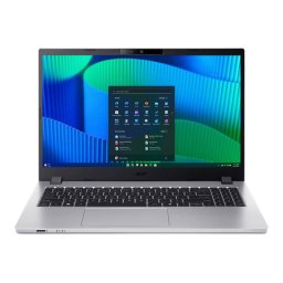 Laptop Acer TravelMate, Intel Core i5-120U, 15.6 inch, RAM 16 GB, SSD 512 GB, Intel Iris Xe Graphics, Windows 11 Pro, Argintiu