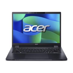 Laptop Acer TravelMate, Intel Core i5-120U, 16 inch, RAM 16 GB, SSD 256 GB, Intel Iris Xe, Windows 11 Pro, Albastru