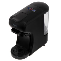 Espressor Camry CR 4414bb, 1450 W, 19 bari, rezervor apa 0.6 L, multi-capsule, 9 adaptoare, Negru