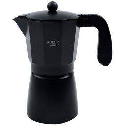 Caferiera Adler AD 4429, Rezervor 0.45 l, 9 cesti, Negru