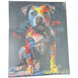 Tablou GR11 Goblen Diamante Rotunde, cu rama, 50 x 40 cm, Catel