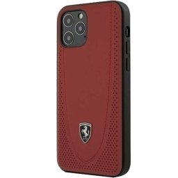 Husa Husa Capac Spate Off Track Perforated Rosu APPLE Iphone 12 Pro Max