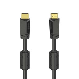 Cablu HDMI 205009, 4k, Ethernet, 10 metri aurit, negru