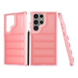 Husa Techsuit Wave Shield - Husă telefon - compatibil cu Samsung Galaxy S23 Ultra - culoare Roz