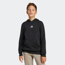 Hanorac bumbac Educație fizică ADIDAS Negru Copii