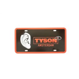 Placuta de inmatriculare Tyson 2.0 Amsterdam Big