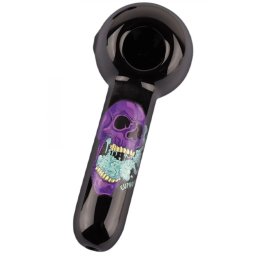 Euphoria Pipa sticla Skull Premium cu Kickhole 13.5cm