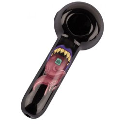 Euphoria Pipa sticla Tongue Premium cu Kickhole 13.5cm