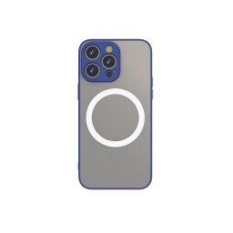 CELLECT magnetic plastic toc iPhone 16 Pro Max albastru-verde