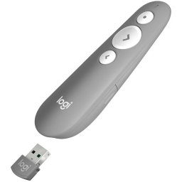 LOGITECH R500s Bluetooth Presentation Remote - MID GREY, 910-006520 (timbru verde 0.18 lei)