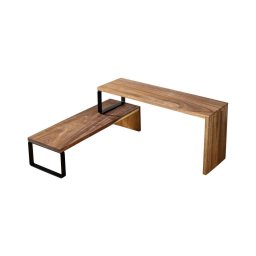 WENKO 55097100 - Poliță BLACK OUTDOOR KITCHEN, 36x16 cm, maro/negru