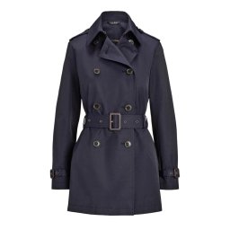 RALPH LAUREN Palton Cotton Blend-Db Blt Trnch 30" 297967126004 410 navy
