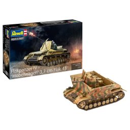 Macheta militara Flakpanzer IV Mobelwagen 3.7cm Flak 43