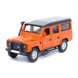Macheta masinuta bburago scara 1/32 lamd rover defender 110 portocaliu 43100-43029