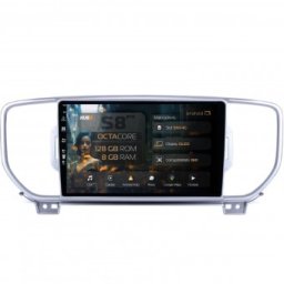 Navigatie Kia Sportage (2016-2018) 8GB RAM Android 13 Octacore Slot Sim 4G DSP GPS Wi-FI Carplay Android Auto USB Bluetooth Waze Touchscreen 9 Inch
