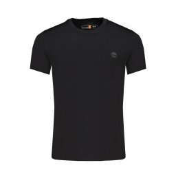Tricou Timberland negru cu mânecă scurtă
