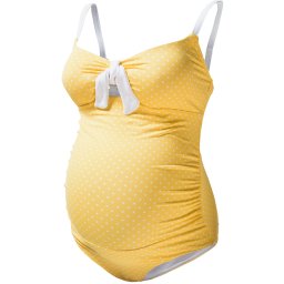 petit amour Costum de baie întreg 'Antonie' galben / alb