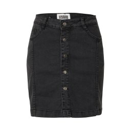 Urban Classics Fustă negru denim