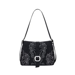 Desigual Geantă de umăr 'Poker Face Posadas' negru / argintiu