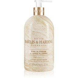 Baylis & Harding Elements Pink Blossom & Lotus Flower Săpun lichid pentru mâini 500 ml