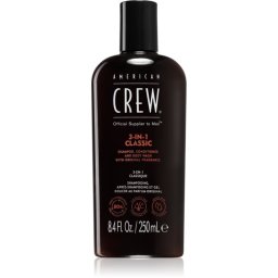 American Crew Hair & Body 3-IN-1 sampon, balsam si gel de dus 3in1 pentru barbati 1000 ml