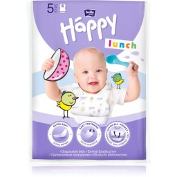 BELLA Baby Happy Lunch bavețică de unică folosință 5 buc