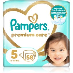Pampers Premium Care Size 5 scutece de unică folosință 11-16 kg 58 buc