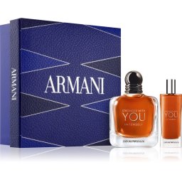 Armani Emporio Stronger With You Intensely set cadou pentru bărbați