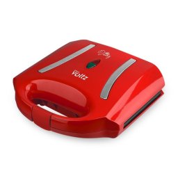 Sandwich maker Oliver Voltz OV51442L, 750W, Grill placi antiaderente, Rosu