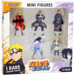 Set figurine colecționabile Naruto Shippuden, 6 bucăți