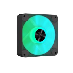 FP1-RQ 120 PWM ARGB Reverse Case Fan, 1200 RPM Fan Speed, 48.5 CFM Fan Airflow, 31.6 dBA Fan Noise Level, Hydraulic Bearing