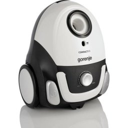 Aspirator cu sac Compact XS VCEA11CXWII, 2l, 750W, 78dB, alb-negru