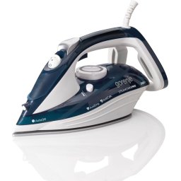 Fier de calcat Fier de călcat cu abur 2800W, Talpă ceramică, Jet abur 100 g/min, Abur vertical, Auto-oprire, Sistem anti-calcar, Rezervor 350 ml,