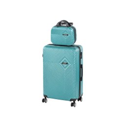 TraveLux Pro VIII set valize cu role albastru lagună