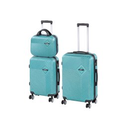 TraveLux Pro XXI set valiză cu role albastru lagună