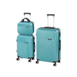 TraveLux Pro XX set valiză cu role albastru lagună