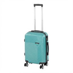 TraveLux Pro valiză medie cu capac dur 68x45x25 cm albastru lagună