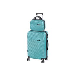 TraveLux Pro IV set valiză cu role albastru lagună
