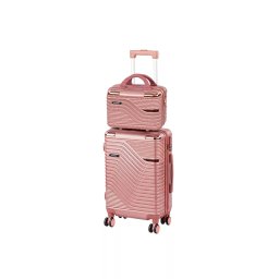 Set de valize cu roți TraveLux Urban III, roz somon