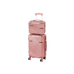 TraveLux Urban VI set valize cu role roz somon