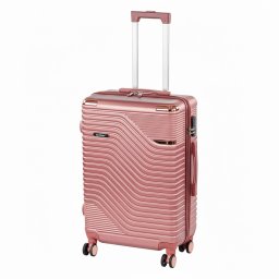 TraveLux Urban valiză medie cu capac dur 68x45x25 cm roz somon