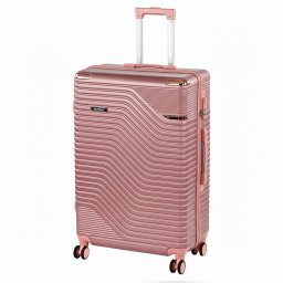 TraveLux Urban valiză mare cu capac dur 76x50x29 cm roz somon