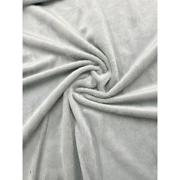Cuvertura matlasata, groasa, pentru pat de 160cm, Hiko Teddy Plüsch blanita gri deschis 210x225cm