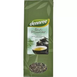 Ceai Verde Gunpowder Bio - Dennree - 100 grame