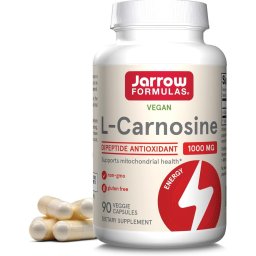 L-Carnosina - Antioxidant pentru Protectie Glicatie - Jarrow Formulas - 90 capsule