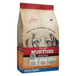 Hrana pentru caini de toate rasele si varstele Pure Nurture Grainfree, cu miel si cartofi, 12.5kg